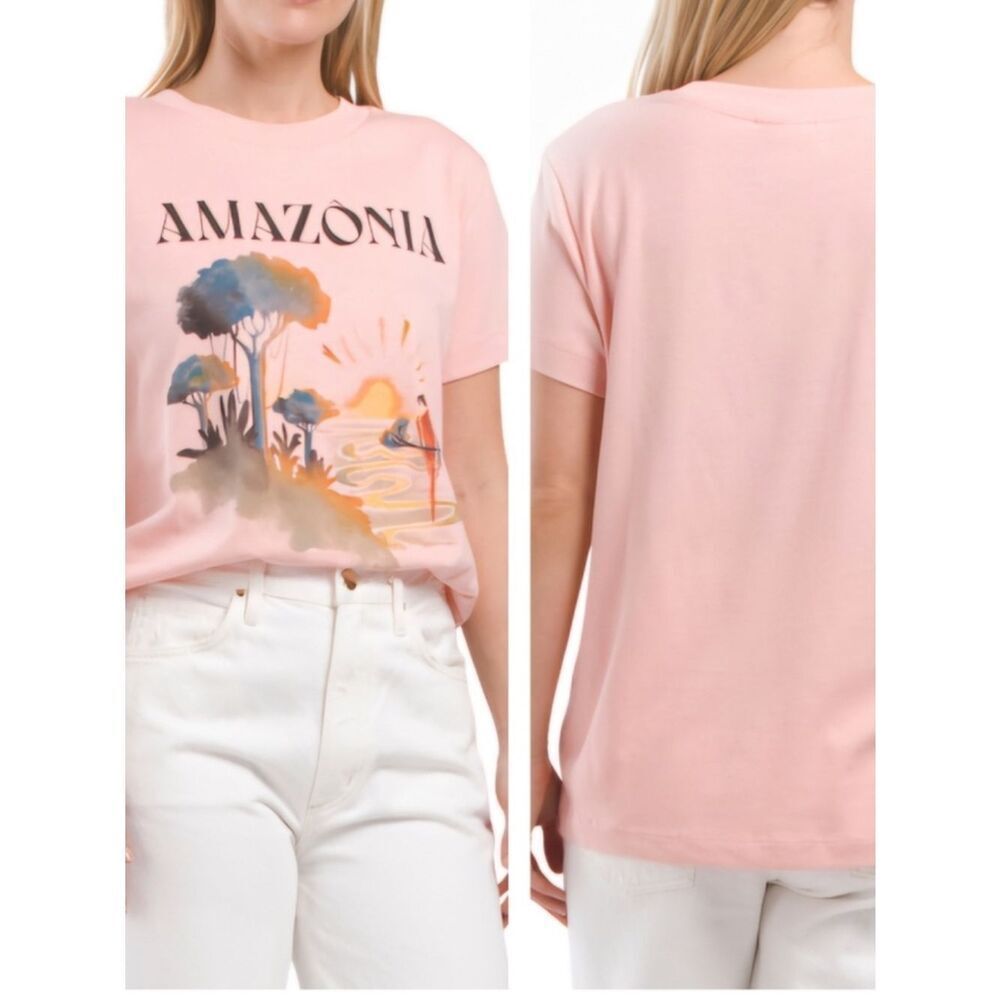 FARM RIO Woman Amazonia Tee NWT